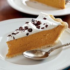Spiced Pumpkin Chiffon Pie < 100 Healthy Dessert Ideas - Cooking Light