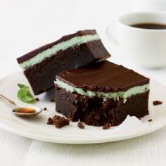 Chocolate-Mint Bars Recipe < 100 Healthy Dessert Ideas - Cooking Light