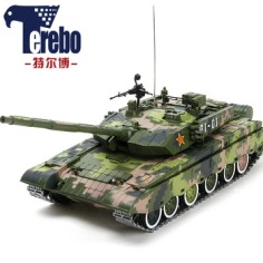 1:26  alloy simulation grade Collector's Edition China 99 main battle tank military model finished assembling free shipping-in RC Tanks from Toys & Hobbies on Aliexpress.com