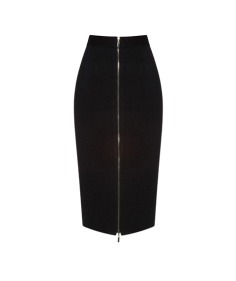 Textured Ponti Pencil Skirt by Cue