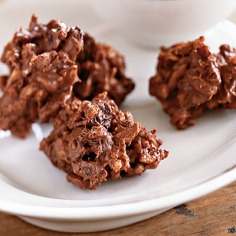 Chocolate Almond Cherry Crisps Recipe < 100 Healthy Dessert Ideas - Cooking Light