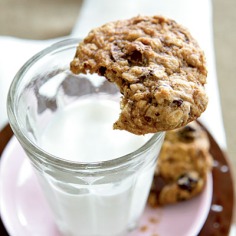 Chocolate-Cherry Heart Smart Cookies Recipe < 100 Healthy Dessert Ideas - Cooking Light