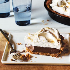 Mexican Chocolate Cream Pie < 100 Healthy Dessert Ideas - Cooking Light