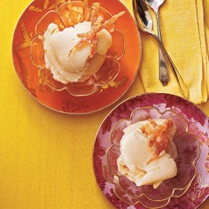 Grapefruit-Buttermilk Sherbet < 100 Healthy Dessert Ideas - Cooking Light