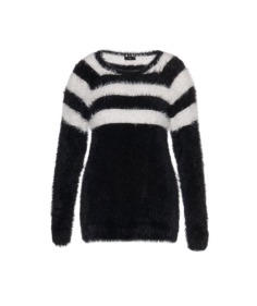Stripe Textured Knit by Cue