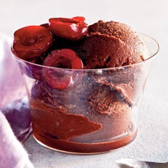 Bittersweet Chocolate-Cherry Sorbet Recipes < 100 Healthy Dessert Ideas - Cooking Light