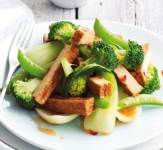 Thai tofu with chilli-lime Asian greens | Australian Healthy Food Guide