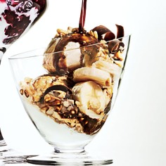 Coffee-Drenched Ice Cream with Banana and Nuts Recipe < 100 Healthy Dessert Ideas - Cooking Light