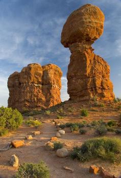 Balanced rock, Arches National Park, Utah. www.facebook.com/...