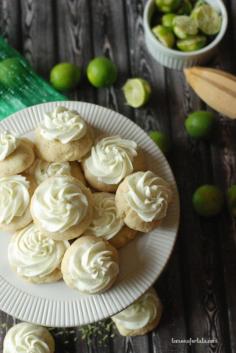 Key Lime Sugar Cookies - Lemons for Lulu