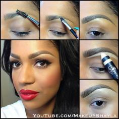 PERFECT MAKE UP #AFRICAN AMERICAN WOMEN.......CHECK OUT MORE ON DAILY BLACK BEAUTY EXCLUSIVES ON FACEBOOK!!!