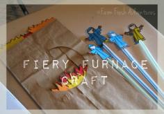 Fiery Furnace Craft (with revised link for the puppet pattern)