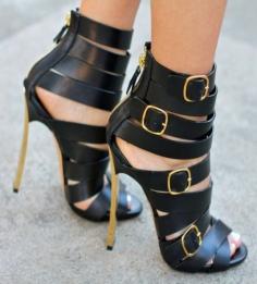 Casadei blade buckle booties ~ 50 Ultra Trendy Designer Shoes For 2014 - Style Estate -