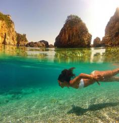 Blue laggon, Kerkyra Island, Greece I want to go there now
