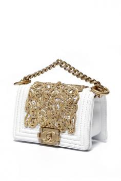 Baroque swirl. Mini Handbag by Chanel. Resort 2013