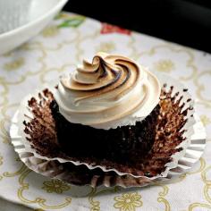 s’mores cupcakes