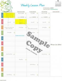 #Homeschool Planner