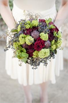 artichoke wedding bouquet