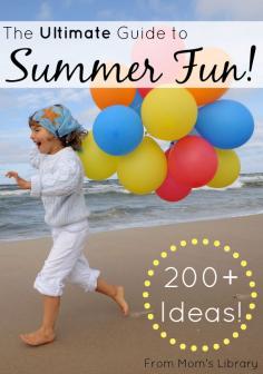 summer activities for kids