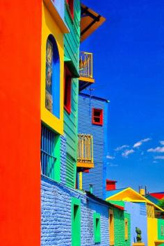 Colours of Caminito in La Boca - Buenos Aires, Argentina