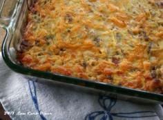 Three Cheese Hashbrown Casserole