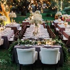 This reception is beyond gorgeous.