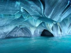 Marble Caves, Patagonia, Chile