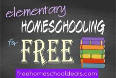 Homeschooling for Free & Frugal: Elementary Homeschooling for Free!!