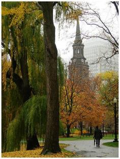Boston Public Garden, in October...a photo from Massachusetts, Northeast | TrekEarth
