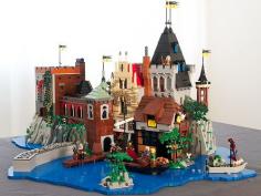 Beautiful LEGO castle