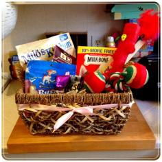Cute gift basket idea for a new pet owner!