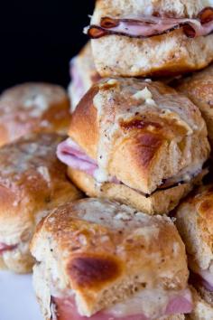 Croque Monsieur Sliders with Strawberry Jam by foodiebride, via Flickr