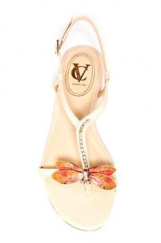 Butterfly sandal flats!! Oh my!! Pretty!!