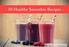 Healthy Smoothie Recipes - PointsPlus and calorie count included