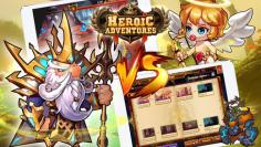 Adventure of Heroes is a 2D Card RPG based on classic anime. More details in: http://www.herogo.me/