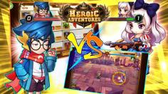 Adventure of Heroes is a 2D Card RPG based on classic anime. More details in: http://www.herogo.me/