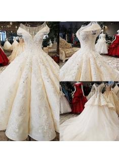 Designer Brautkleider Prinzessin Mit Spitze Hochzeitskleider Online Kaufen