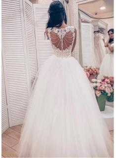 Designer Brautkleider mit Spitze | Prinzessin Hochzeitskleider Online