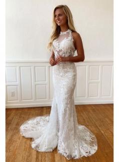 Elegante Hochzeitskleider Mit Spitze | Brautkleider Meerjungfrau Online