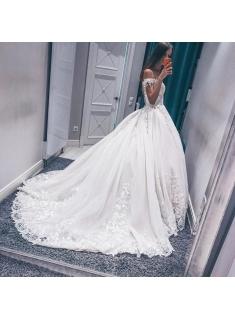 Designer Hochzeitskleider mit Spitze | Günstige Brautkleider A Linie