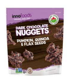 Dark Chocolate Nuggets - Pumpkin, quinoa & Flax seeds