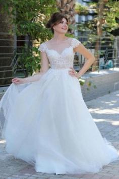 Schlichte Brautkleider mit Spitze | kleider fÃ¼r Hochzeit online