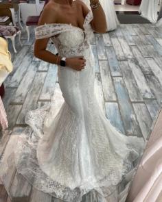 Luxus Brautkleid Meerjungfrau | Hochzeitskleider Spitze GÃ¼nstig Online