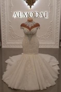 Luxus Brautkleider Spitze | Brautmoden Hochzeitskleider Meerjungfrau