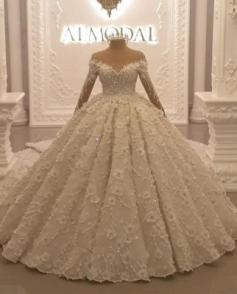 Luxury Brautkleider Mit Lange Schleppe Online Bestellen Hochzeitskleider