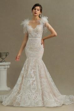 Designer Hochzeitskleider Meerjungfrau | Spitze Brautkleider Online