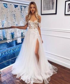Schlichte Brautkleider GÃ¼nstig | Hochzeitskleider mit Spitze