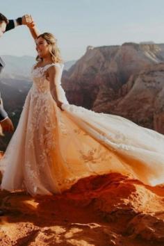 Elegante Brautkleider A Linie Spitze | Hochzeitskleider GÃ¼nstig