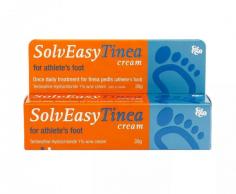 Ego SolvEasy Tinea Cream 30g

Using SolvEasy Tinea Cream is a quick and easy way to treat athlete's foot. This effective formulation contains terbinafine hydrochloride which binds to the skin and continues to act for days after the last application, to help relieve itchiness while clearing the infection.

https://aussie.markets/beauty/bath-and-body/hand-and-foot-care/foot-care/aquaear-ear-solution-35ml-clone/