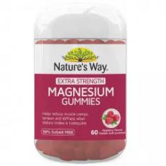 Nature's Way Extra Strength Magnesium 60 Gummies

Product Details

Nature's Way Extra Strength Magnesium Gummies supports muscle health and helps relieve muscle cramps, tension and mild muscle spasms when dietary intake is inadequate.

Nature's Way Extra Strength Magneisum Gummies are a delicious and easy-to-take magnesium supplement to support muscle health and nervous system function. Combined with the benefit of Vitamin D3 as a co-ingredient, Magnesium and Vitamin D3 work together to support muscle and bone health. Vitmain D3 also supports muscle function when sun exposure is inadequate. Magnesum can also help to relieve mild muscle pain, cramps, spasms and stiffness when dietary intake is inadequate.

Now you can enjoy the benefits of a magnesium supplement to support muscle function and energy production in a delicious raspberry falvour gummie. The best part is, it is 99% sugar free!

How to use

Directions: Adults take 1 pastille a day for general health and wellbeing; 2 pastilles a day for muscle health and reduction of muscle cramps, or as reccomended by your health care professional.

Store below 25C.

Ingredients

Each Pastille Contains: Dibasic Magnesium Phosphate Trihydrate 753.12mg Equiv to Magneisum 105mg Colcecalciferol (Vitamin D3 50IU) 1.25 microgram

Warnings

Contains sulfites. Products containing Maltitol and Sorbitol (3.4g per 2 pastilles) may have a laxative effect or cause diarrhoea. Vitamin & Mineral supplements may only be of assistance if dietary intake is inadequate. If symptoms persist, talk to your health professional.

All reasonable efforts have been made to ensure that ingredient listings for products displayed on this website are up to date, accurate and complete.

Please check ingredient listings for products before use or check in store.

https://aussie.markets/health-and-beauty/vitamins/lipo-sachets-vitamin-d-melon-flavour-5g-x-30-sachets-clone/